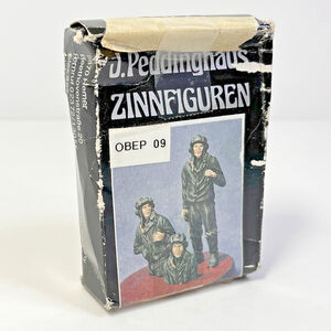 J. Peddinghaus Zinnfiguren OBEP 09 Russische Panzerbesatzung 1960 JPZ DE